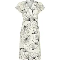 Ringella Elegant nachthemd ginkgobladeren | Maat 48
