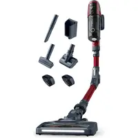 Rowenta RH6471, 2-in-1 steelstofzuiger, zonder zak, grijs, rood, 0,55 liter, rechthoekig, voor droog gebruik