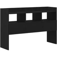 vidaXL Dressoir, zwart, eikenlook, 105 x 30 x 70 cm, houtvezel