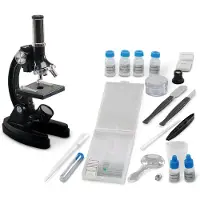 Learning Resources GeoSafari MicroPro 95-Piece Microscope Set - 6+