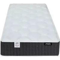 DREAMEA Relaxmatras 70 x 190 cm met pocketvering en vormgeheugen, dikte 24 cm - PAROX II van DREAMEA L 190 cm x H 24 cm x D 70 cm