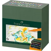 Faber-Castell Faber Castell Pitt Artist Pen tekenstift - brushpen - Studiobox 48-delig - FC-167192