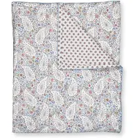 Pip studio Sprei Kairi Bloom Quilt Licht Blauw Percal-180 x 260 cm