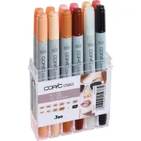 Copic Ciao Marker Set - Huidskleur - 12 stuks