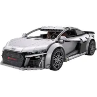 Cada Audi R8 Coupé 1:14 Construction Game 536 Pieces Grijs Kinderen