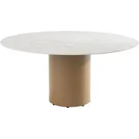 4 Seasons Outdoor Colorado dining tuintafel 160xH75 cm rond keramiek