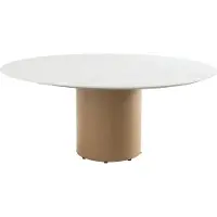 4 Seasons Outdoor Colorado low dining tuintafel 160xH69 cm rond keramiek