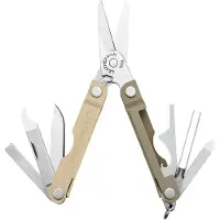 Leatherman Micra Sleutelhangermultitool - 10-in-1 - Veerschaar - Roestvrijstaal