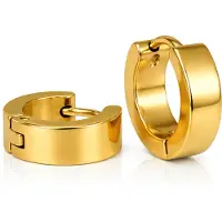 LGT JWLS LGT Jewels Oorringen Edelstaal Goudkleurig