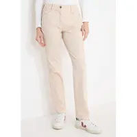 Cecil Dames Straight Legs - Beige - 34