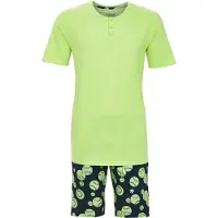 Ringella Katoenen shortama tennisballen groen | Maat 54
