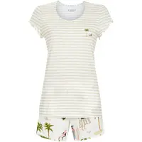Ringella Zomerse gestreepte shortama | Maat 46
