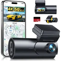 Aura Dashcam voor Auto Voor en Achter - Dashcam - Zwart - 7cm x 3cm x 2cm