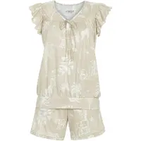 Ringella Speelse beige shortama | Maat 36