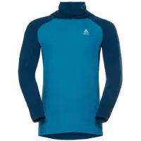Odlo - Warm Revelstoke Shirt Facemask - Thermoshirt - Blauw - S