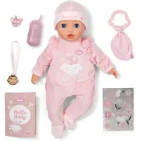 Baby Born pop 43cm interactief - realistische babypop speelgoed.