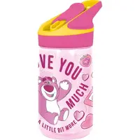 Stor Toy Story's Lotso Tritan Premium Drinkfles - 480 ml – Sluit goed af – Drinkfles voor kinderen – Roze/Geel