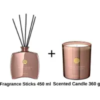 RITUALS Suede Vanilla - Fragrance Sticks 450 ml - Scented Candle 360 g - Private Collection
