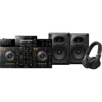 Pioneer DJ XDJ-RR + DJ HDJ-CUE1 + VM80 (per paar)