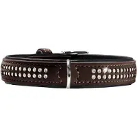 Hunter Hondenhalsband Softie Bruin Deluxe Maat 40