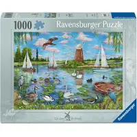 Ravensburger puzzel kustlandschap - 1000 stukjes legpuzzel volwassenen.