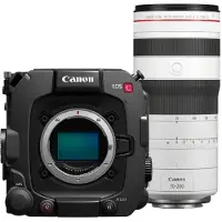 Canon Cinema EOS C400 + RF 70-200mm F/2.8L IS USM Z - White