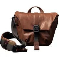 Wotancraft Pilot Travel Camera Bag 3.5L - Bruin Leer