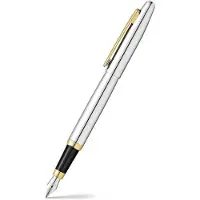 Sheaffer vulpen - VFM E9422 - M - Polished chrome gold plated