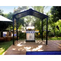 Canopia Palram | - Tuinpaviljoen Austin - Antraciet - 2x2.5m