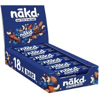 NA-KD Blueberry Muffin fruit- en notenreep (18 stuks)