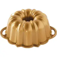 Nordic Ware Anniversary Bundt tulbandvorm ø 20,5 cm aluminium goudkleurig