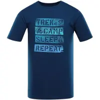 Alpine Pro Bolen 2 T-shirt Met Korte Mouwen Blauw S Man
