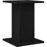 vidaXL Speakerstandaards 2 st 30x30x80 cm hout artisanaal eikenkleurig