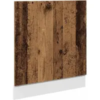 vidaXL Vaatwasserpaneel 60x1,5x67 cm bewerkt hout oud houtkleurig