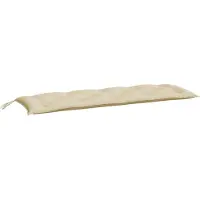 vidaXL Tuinbankkussen 150x50x7 cm oxford stof beige