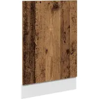 vidaXL Vaatwasserpaneel Lyon 45x3x67 cm bewerkt hout oud houtkleurig