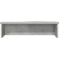 vidaXL Keukenrek stapelbaar 60x15x16 cm bewerkt hout gerookt eiken