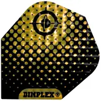 Harrows Dimplex Globe Black/Gold - Dart Flights