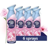 Ambi Pur 6x Air Effects Luchtverfrisser Spray Vleugje Bloesem 185 Ml