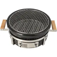Urban Chef Houtskool Barbecue Shichirin Zwart 44,5 X 34,5 X 18,3 Cm