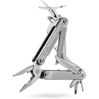Swiss Tech ST021006 Multitool 17 in 1 RVS AUS 8 mes met veiligheidsvergrendeling