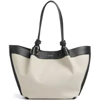 Coccinelle Shopper 'FINN' lichtbeige / donkerblauw