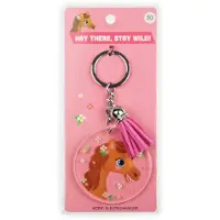 Paper Dreams Sleutelhanger met kwastje | Acryl sleutelhanger - Paard