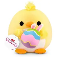 Zuru Snackles Pluchen Kip met Paasei - Knuffel van 20 cm - Vanaf 3 jaar