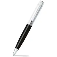 Sheaffer balpen - 300 E9314 - Black barrel chrome cap chrome plated - SF-E2931451