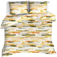 MOODIT Dekbedovertrek Odil Flynn Sand Katoen-260 x 200 / 220 / 240 cm | Extra Breed