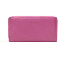 L.credi portemonnee Raphi Zip Around Wallet Berry (rood)paars