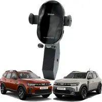CraVeDRIVE Automatische telefoonhouder met draadloos opladen voor DACIA DUSTER 3 & DACIA BIGSTER - YouClip