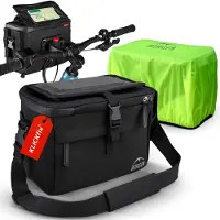 OEM KLICKfix Smartphonehouder - Waterdichte en ruime fietshouder van 6 liter - Fietshouder voor e-bikes - Draagbare smartphonehouder