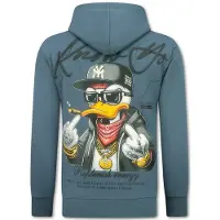 True Rise Oversized hoodie met capuchon gangster
